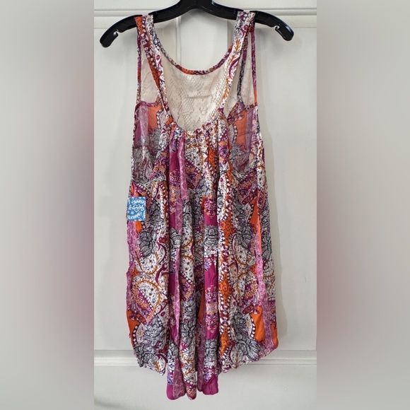 NWT Free People Boho Trapeze Tunic Top L - Picture 7 of 9